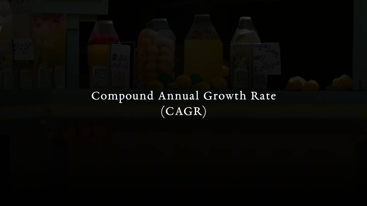Compound Annual Growth Rate Matteo Puddu Consizos